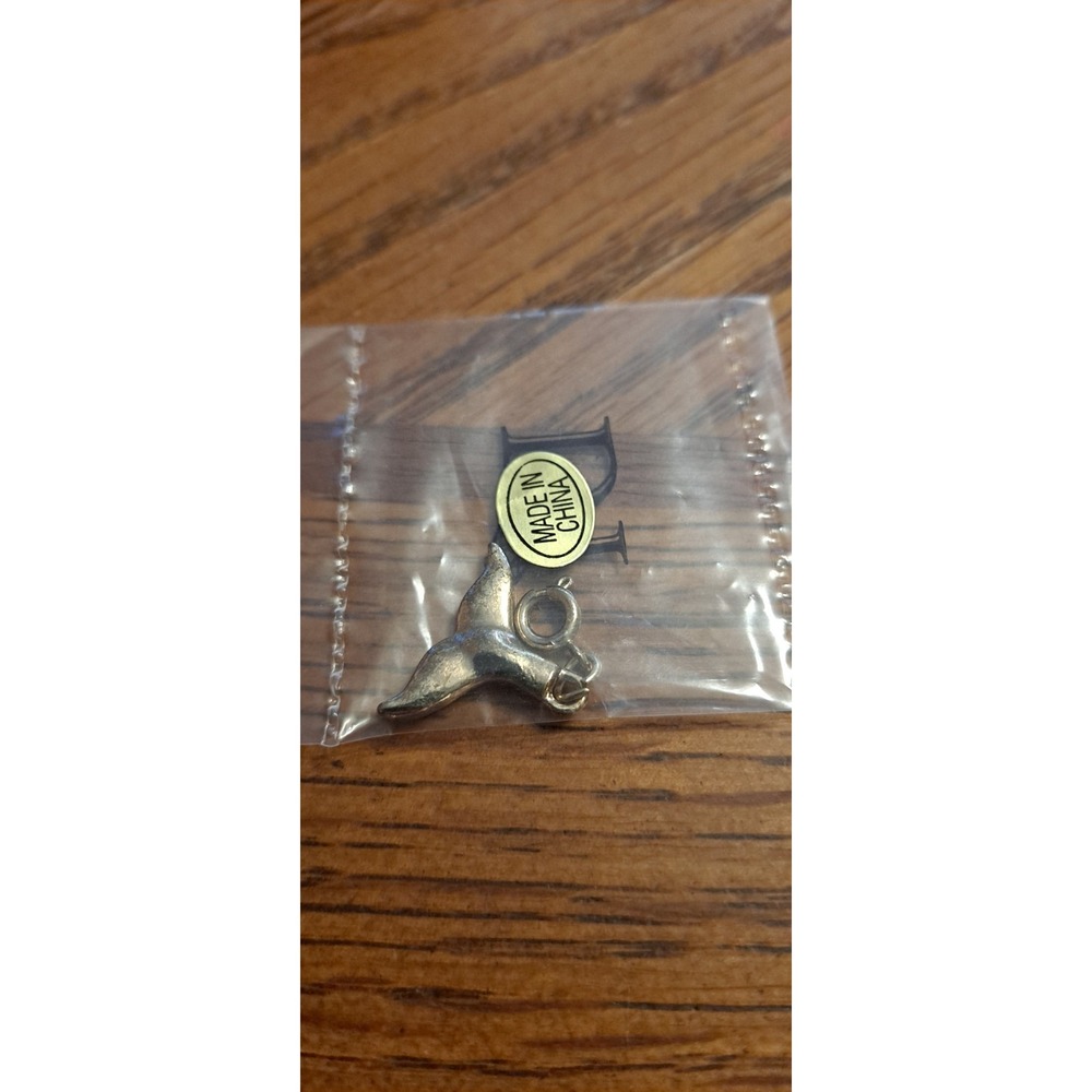 Gold-tone Whale Tale Charm from Diamonds‎ International